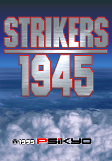Strikers 1945 (World) Title Screen